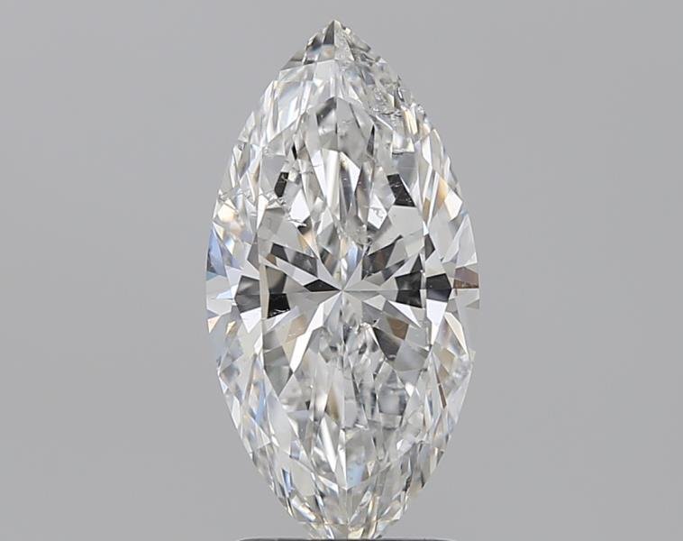 2 Carat Marquise - Natural Diamond - 2.22 - F - SI2 - VG - EX - EX - Diamonds By Rothschild