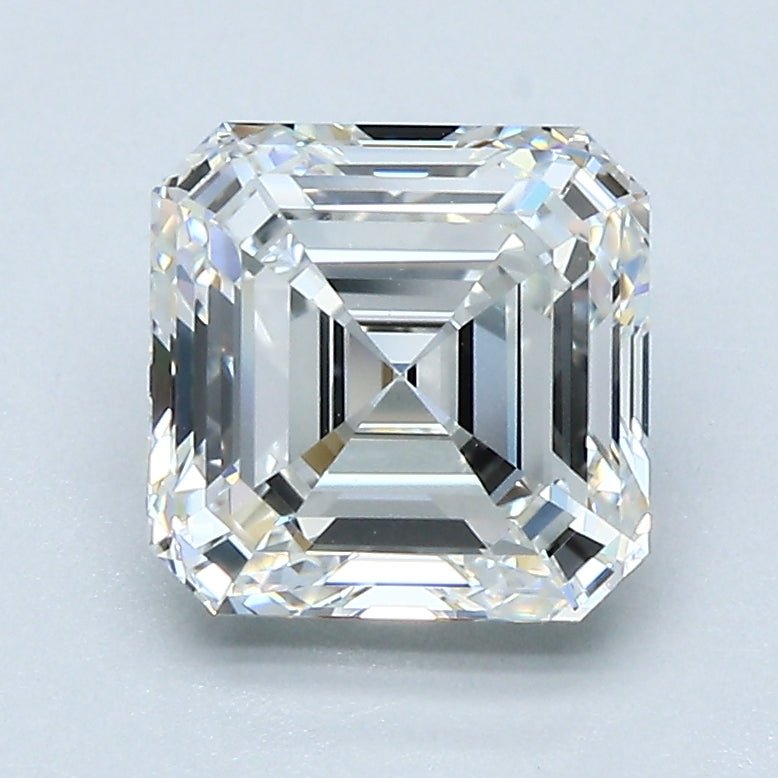 2 Carat Natural Diamond - ASSCHER - 2.01 - H - VVS2 - Diamonds By Rothschild