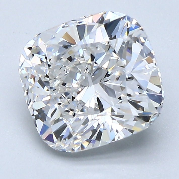2 Carat Natural Diamond - CUSHION - 2.2 - F - VS2 - Diamonds By Rothschild