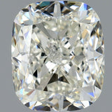 2 Carat Cushion Cut Natural Diamond - J I1 - 2.04ct - EX Symmetry Grade