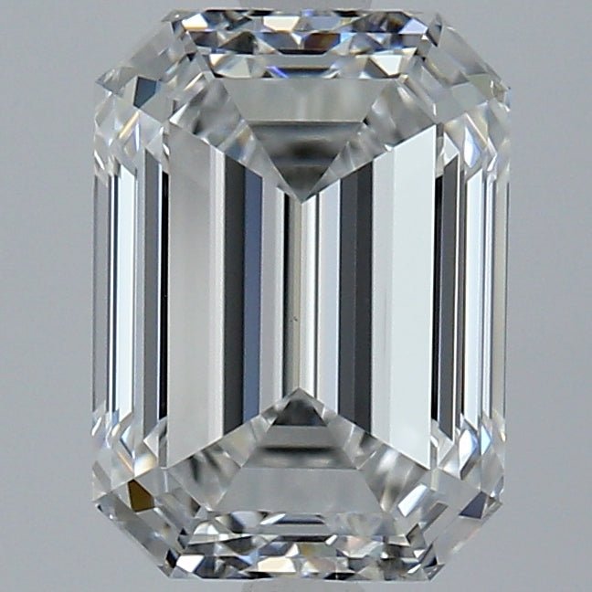 2 Carat Natural Diamond - EMERALD - 1.9 - E - VS1 - Diamonds By Rothschild