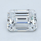 2 Carat Natural Diamond - EMERALD - 2.01 - D - VVS2 - Diamonds By Rothschild