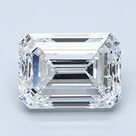 2 Carat Natural Diamond - EMERALD - 2.01 - F - VS2 - Diamonds By Rothschild