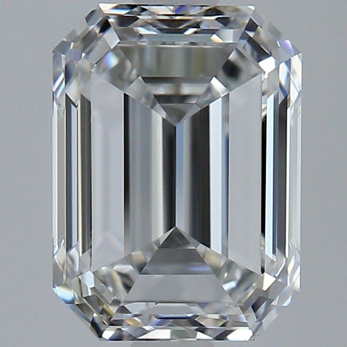 2 Carat Natural Diamond - EMERALD - 2.01 - F - VVS2 - Diamonds By Rothschild