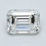2 Carat Natural Diamond - EMERALD - 2.01 - G - VVS1 - Diamonds By Rothschild