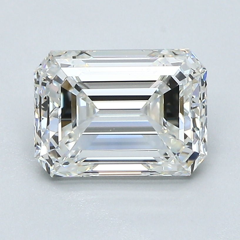 2 Carat Natural Diamond - EMERALD - 2.01 - G - VVS1 - Diamonds By Rothschild