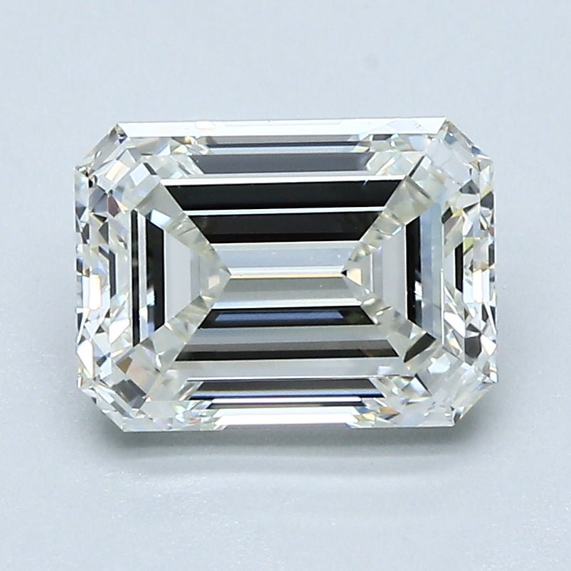 2 Carat Natural Diamond - EMERALD - 2.01 - I - VVS1 - Diamonds By Rothschild