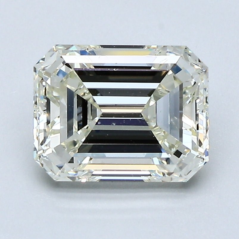 2 Carat Natural Diamond - EMERALD - 2.01 - K - VS2 - Diamonds By Rothschild