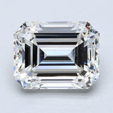 2 Carat Natural Diamond - EMERALD - 2.04 - H - VS1 - Diamonds By Rothschild