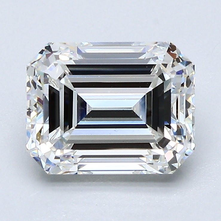 2 Carat Natural Diamond - EMERALD - 2.04 - H - VS1 - Diamonds By Rothschild
