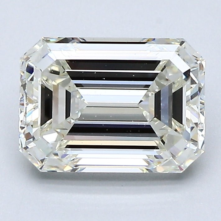 2 Carat Emerald Cut Natural Diamond - K VVS1 - 2.01ct - VG Cut Grade