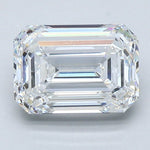 2 Carat Emerald Cut Natural Diamond - E VVS1 - 2.01ct - VG Cut Grade