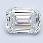 2 Carat Emerald Cut Natural Diamond - D VVS2 - 2.02ct - VG Cut Grade