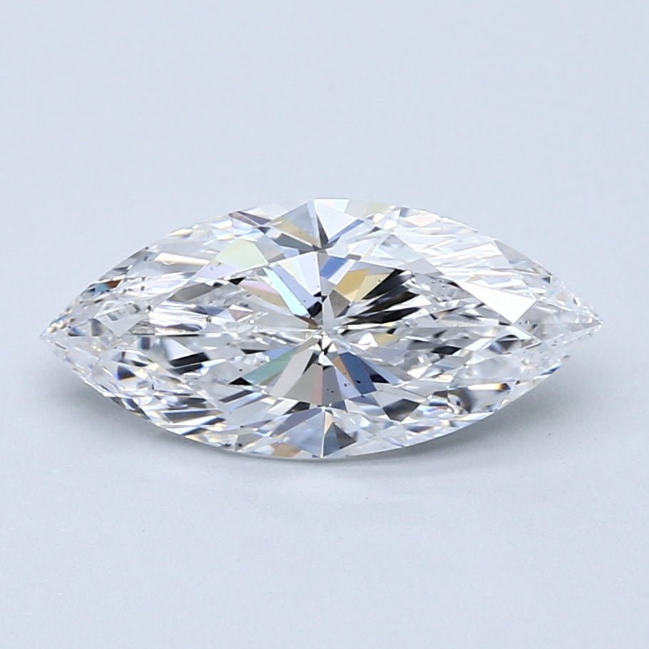2 Carat Natural Diamond - MARQUISE - 2 - D - SI1 - Diamonds By Rothschild