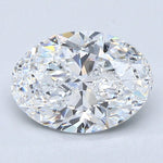 2 Carat Natural Diamond - OVAL - 1.8 - D - VS2 - Diamonds By Rothschild