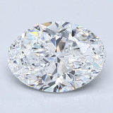 2 Carat Natural Diamond - OVAL - 1.8 - D - VS2 - Diamonds By Rothschild