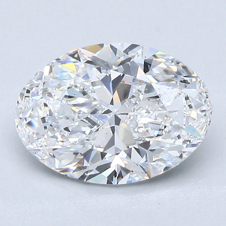 2 Carat Natural Diamond - OVAL - 1.8 - D - VS2 - Diamonds By Rothschild