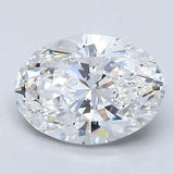 2 Carat Natural Diamond - OVAL - 1.8 - E - VS2 - Diamonds By Rothschild
