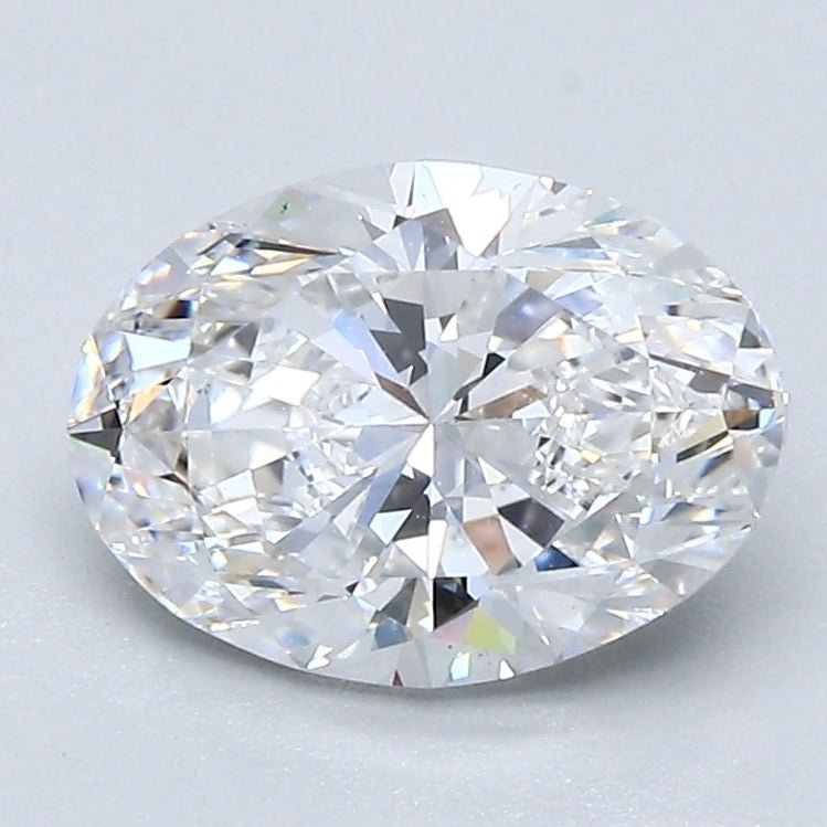 2 Carat Natural Diamond - OVAL - 1.8 - E - VS2 - Diamonds By Rothschild