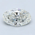 2 Carat Natural Diamond - OVAL - 1.8 - I - SI2 - Diamonds By Rothschild