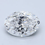 2 Carat Natural Diamond - OVAL - 2 - D - SI2 - Diamonds By Rothschild