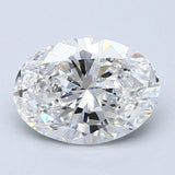 2 Carat Natural Diamond - OVAL - 2 - G - SI1 - Diamonds By Rothschild