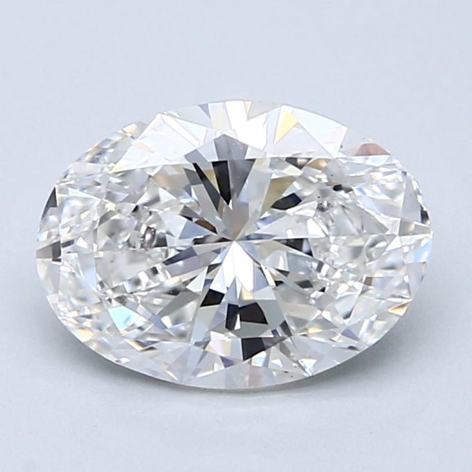 2 Carat Natural Diamond - OVAL - 2 - G - SI1 - Diamonds By Rothschild