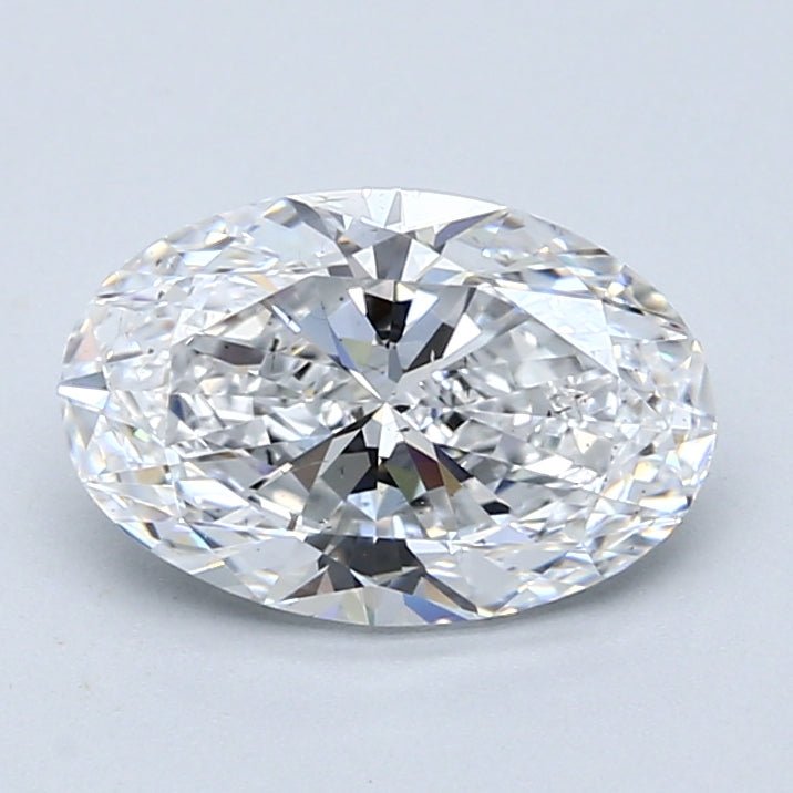2 Carat Natural Diamond - OVAL - 2.01 - D - VS2 - Diamonds By Rothschild