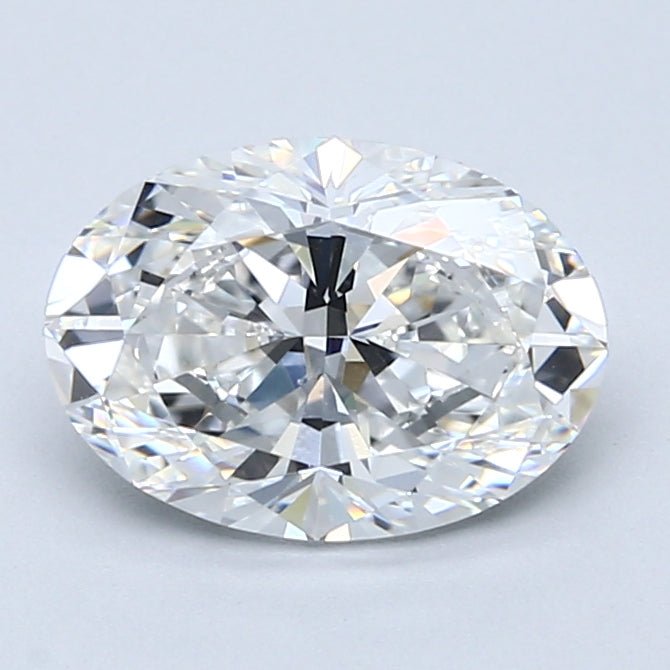 2 Carat Natural Diamond - OVAL - 2.01 - E - VS2 - Diamonds By Rothschild