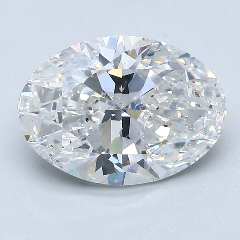 2 Carat Natural Diamond - OVAL - 2.01 - F - SI2 - Diamonds By Rothschild