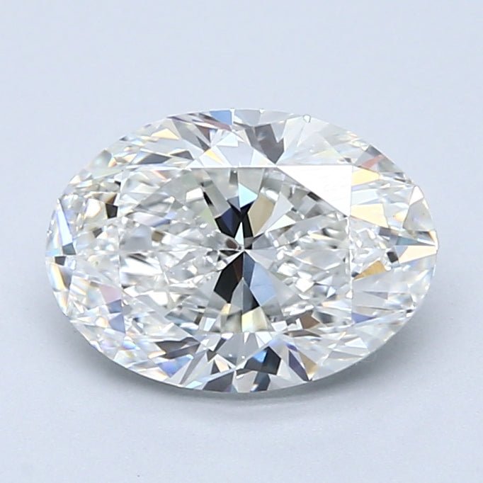 2 Carat Natural Diamond - OVAL - 2.01 - F - VS2 - Diamonds By Rothschild
