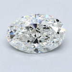 2 Carat Natural Diamond - OVAL - 2.01 - H - VS2 - Diamonds By Rothschild