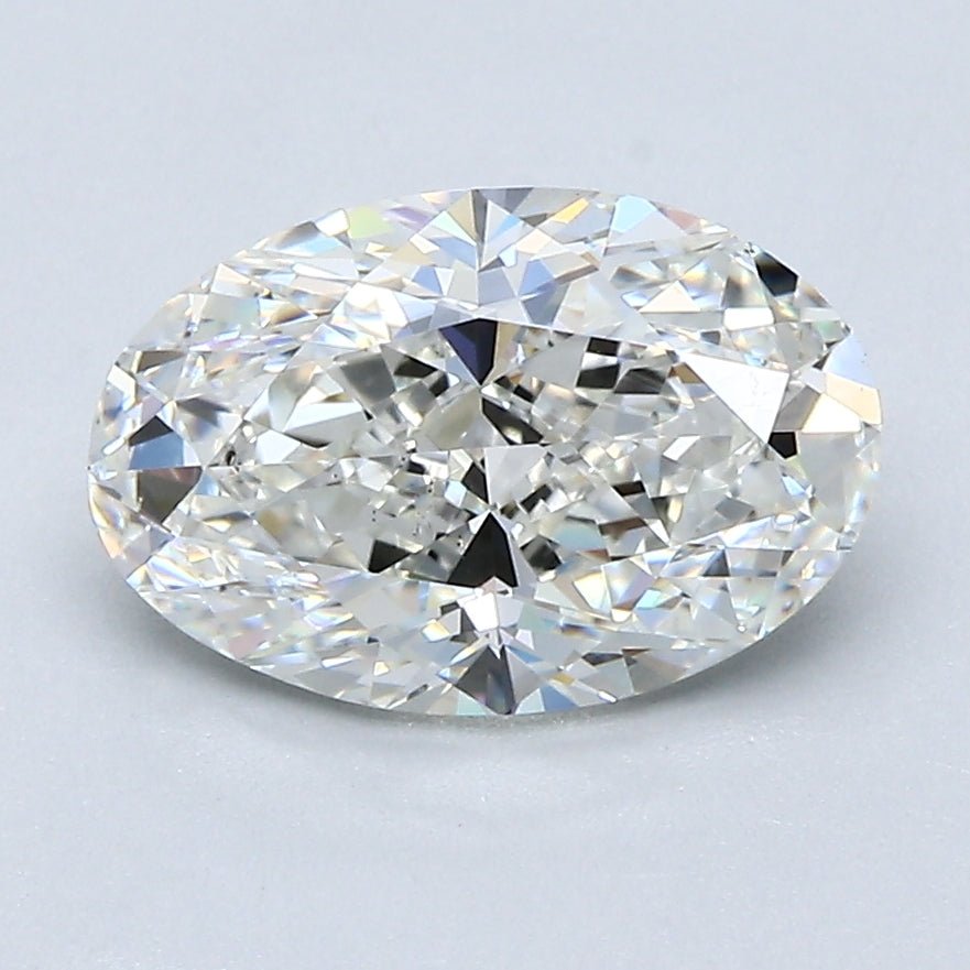 2 Carat Natural Diamond - OVAL - 2.01 - H - VS2 - Diamonds By Rothschild