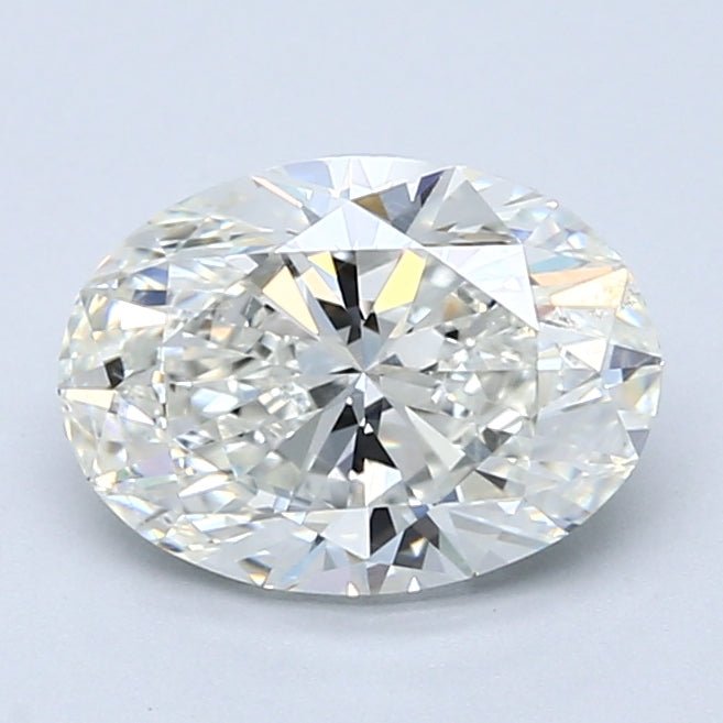 2 Carat Natural Diamond - OVAL - 2.01 - I - SI1 - Diamonds By Rothschild