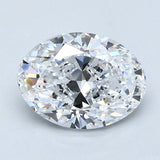 2 Carat Natural Diamond - OVAL 2.01ct - Diamonds By Rothschild