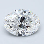2 Carat Natural Diamond - OVAL 2.01ct - Diamonds By Rothschild