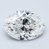 2 Carat Natural Diamond - OVAL 2.01ct - Diamonds By Rothschild