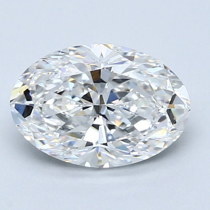 2 Carat Natural Diamond - OVAL 2.01ct - Diamonds By Rothschild