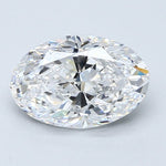 2 Carat Natural Diamond - OVAL 2.01ct - Diamonds By Rothschild