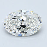 2 Carat Natural Diamond - OVAL 2.01ct - Diamonds By Rothschild