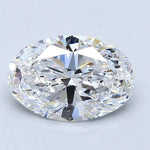 2 Carat Natural Diamond - OVAL - 2.09 - D - IF - Diamonds By Rothschild
