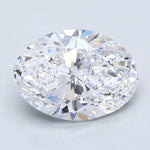 2 Carat Natural Diamond - OVAL - 2.2 - D - SI1 - Diamonds By Rothschild