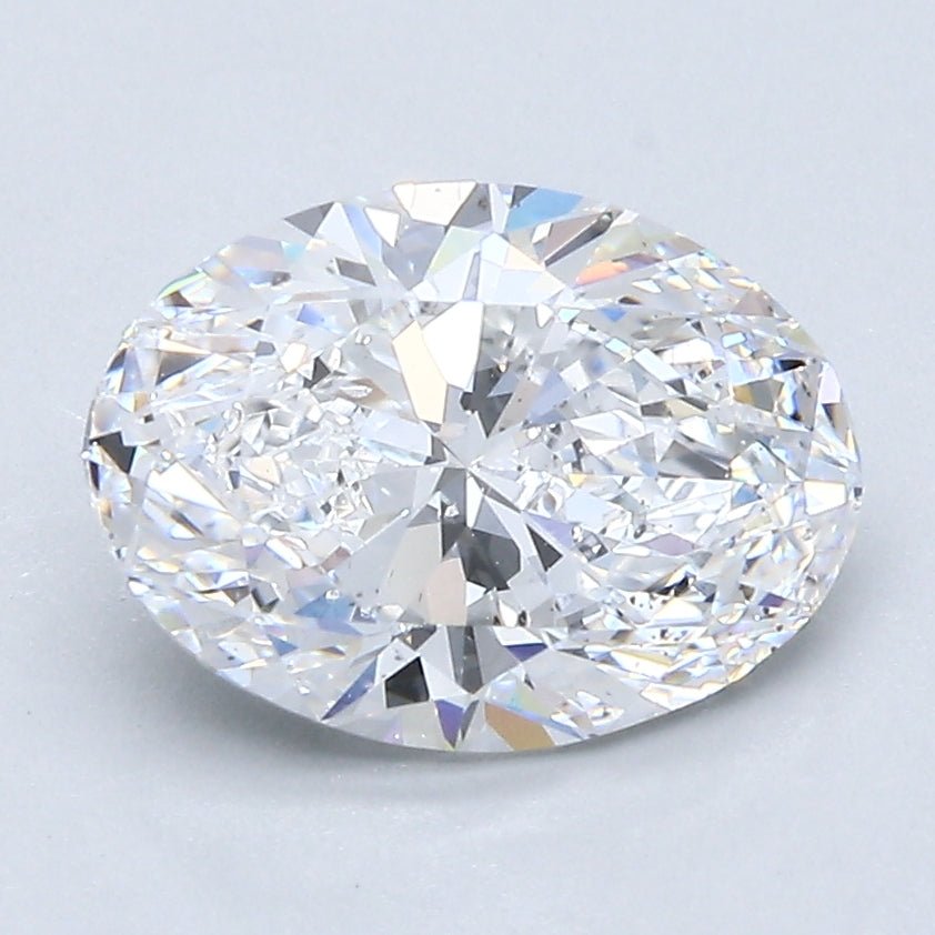 2 Carat Natural Diamond - OVAL - 2.2 - D - SI1 - Diamonds By Rothschild