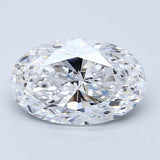 2 Carat Natural Diamond - OVAL - 2.2 - D - VVS2 - Diamonds By Rothschild