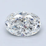 2 Carat Natural Diamond - OVAL - 2.2 - E - VS2 - Diamonds By Rothschild