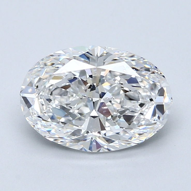2 Carat Natural Diamond - OVAL - 2.2 - E - VS2 - Diamonds By Rothschild