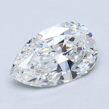 2 Carat Natural Diamond - PEAR - 1.82 - F - VS2 - Diamonds By Rothschild