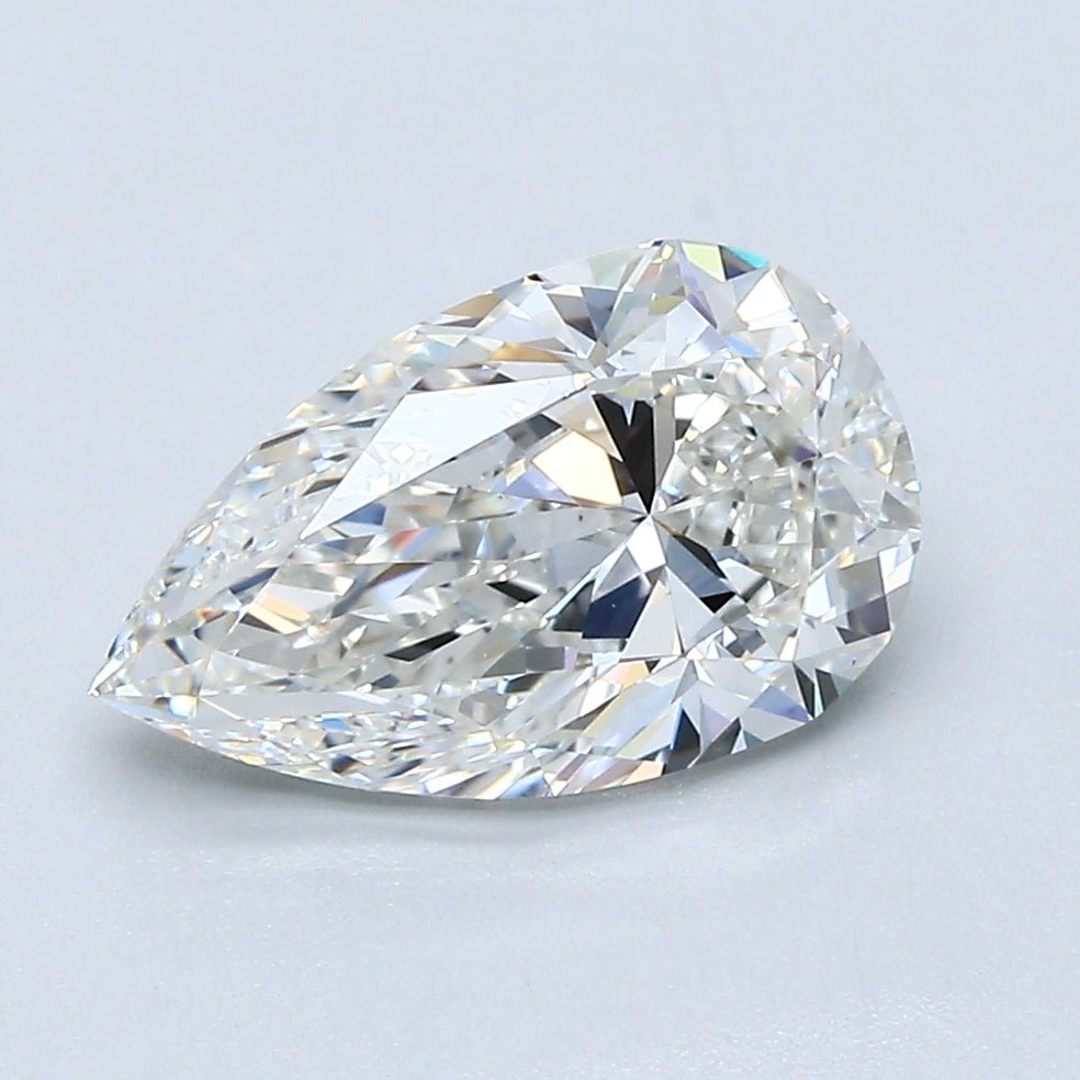 2 Carat Natural Diamond - PEAR - 2 - H - VS2 - Diamonds By Rothschild