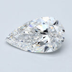 2 Carat Natural Diamond - PEAR - 2.01 - E - VVS2 - Diamonds By Rothschild