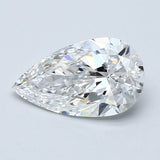 2 Carat Natural Diamond - PEAR - 2.01 - E - VVS2 - Diamonds By Rothschild